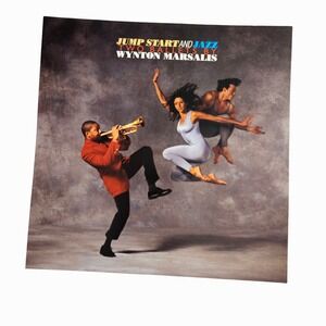 Wynton Marsalis Jump Start and Jazz Two Ballets 12x12 Flat Promo Poster VTG 1997